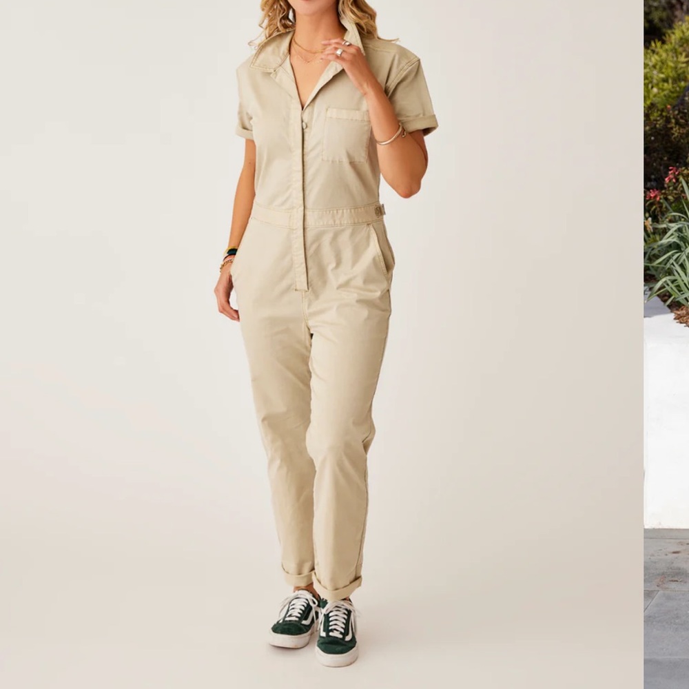 Carve Designs Nyla Twill Jumpsuit